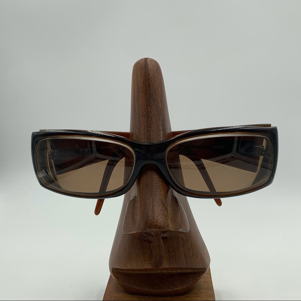 Richard Taylor Brown Oval Sunglasses Frames